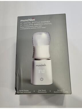 Munchkin 37 Degree Digital Bottle Warmer - New In Box